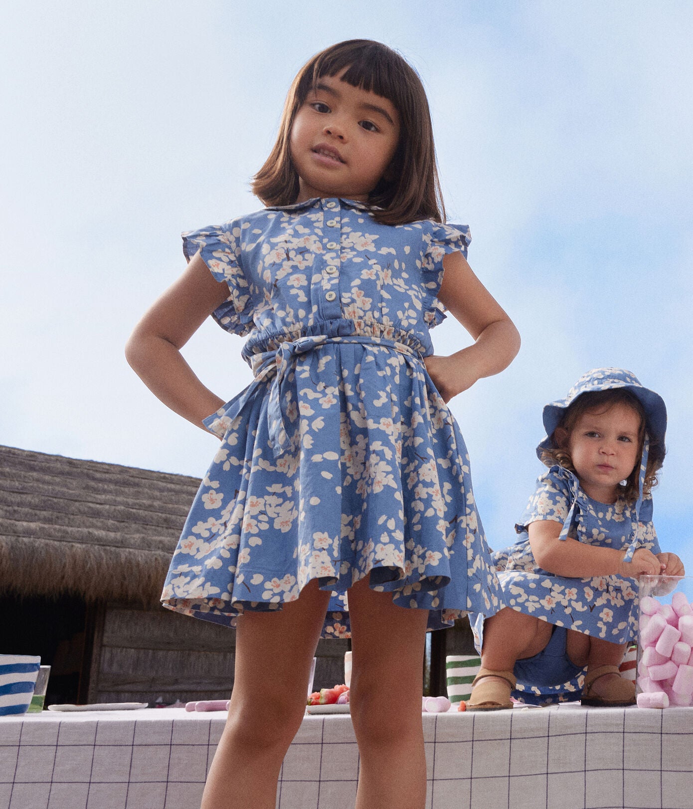 Petit Bateau - Sleeveless Flower Dress