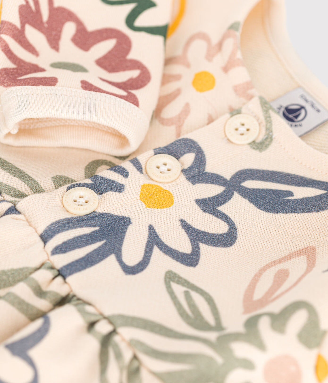 Petit Bateau - Robe Manches Longues (Bébé)