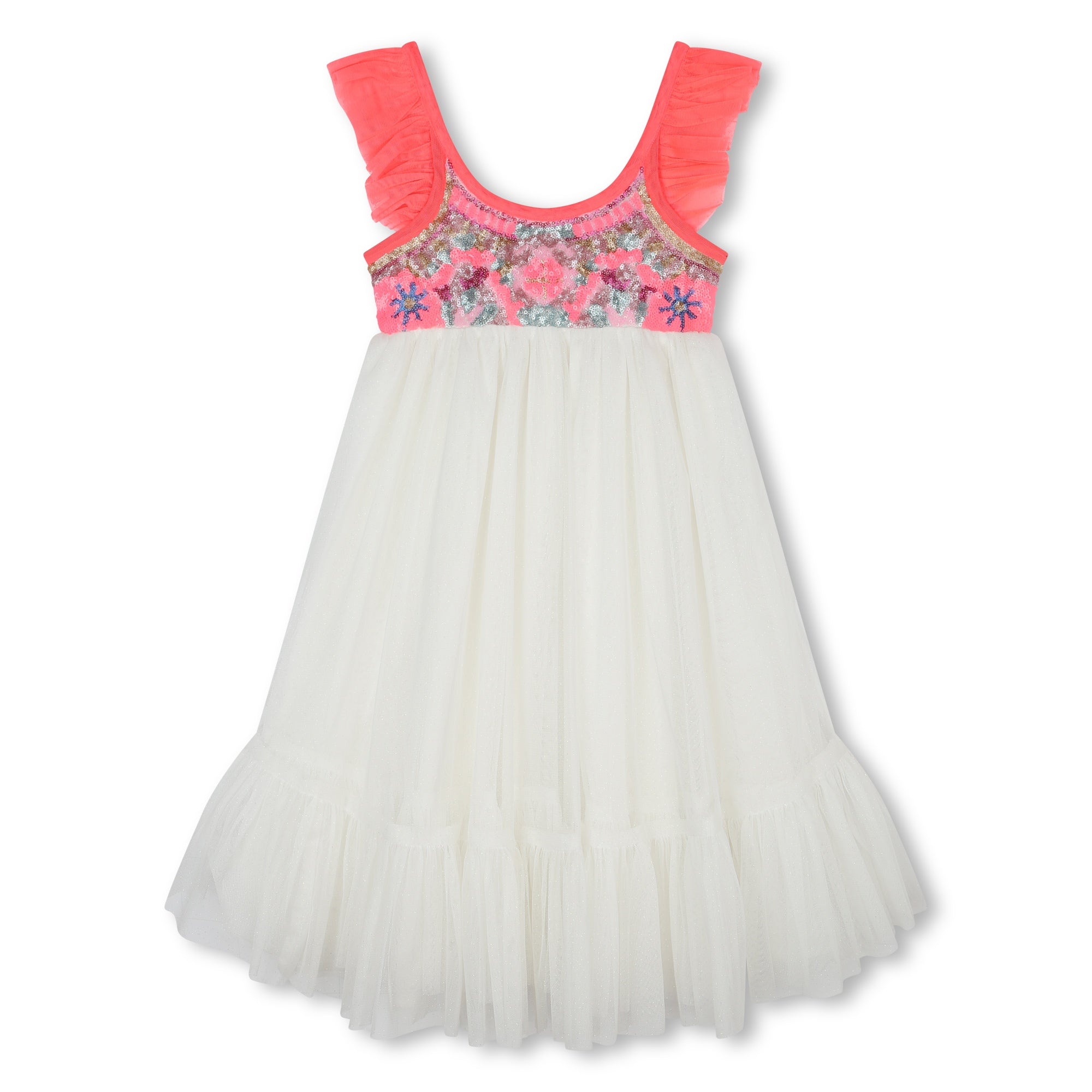 Billieblush Tulle and Sequin Dress