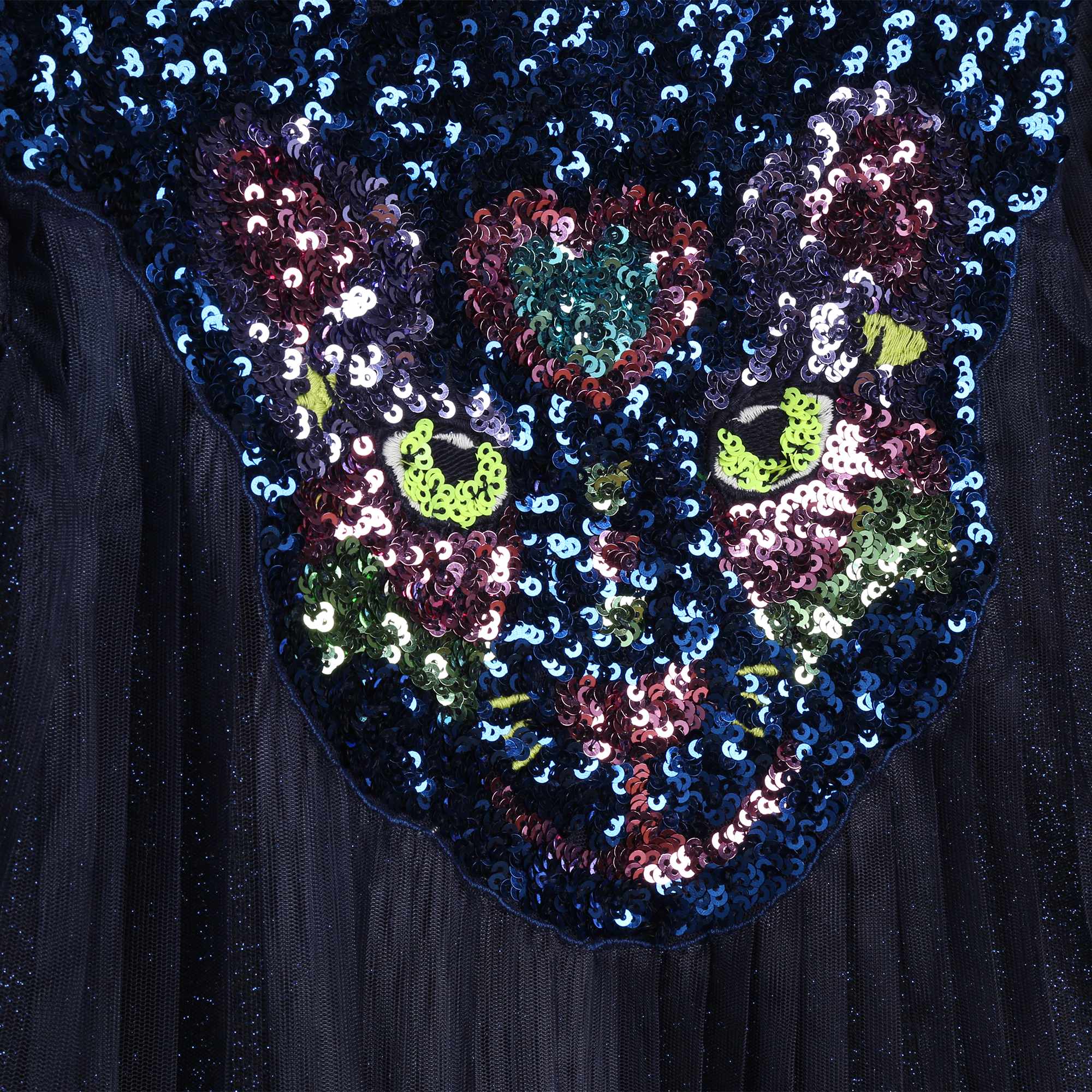 Billieblush - Sequined Pleated Tulle Dress