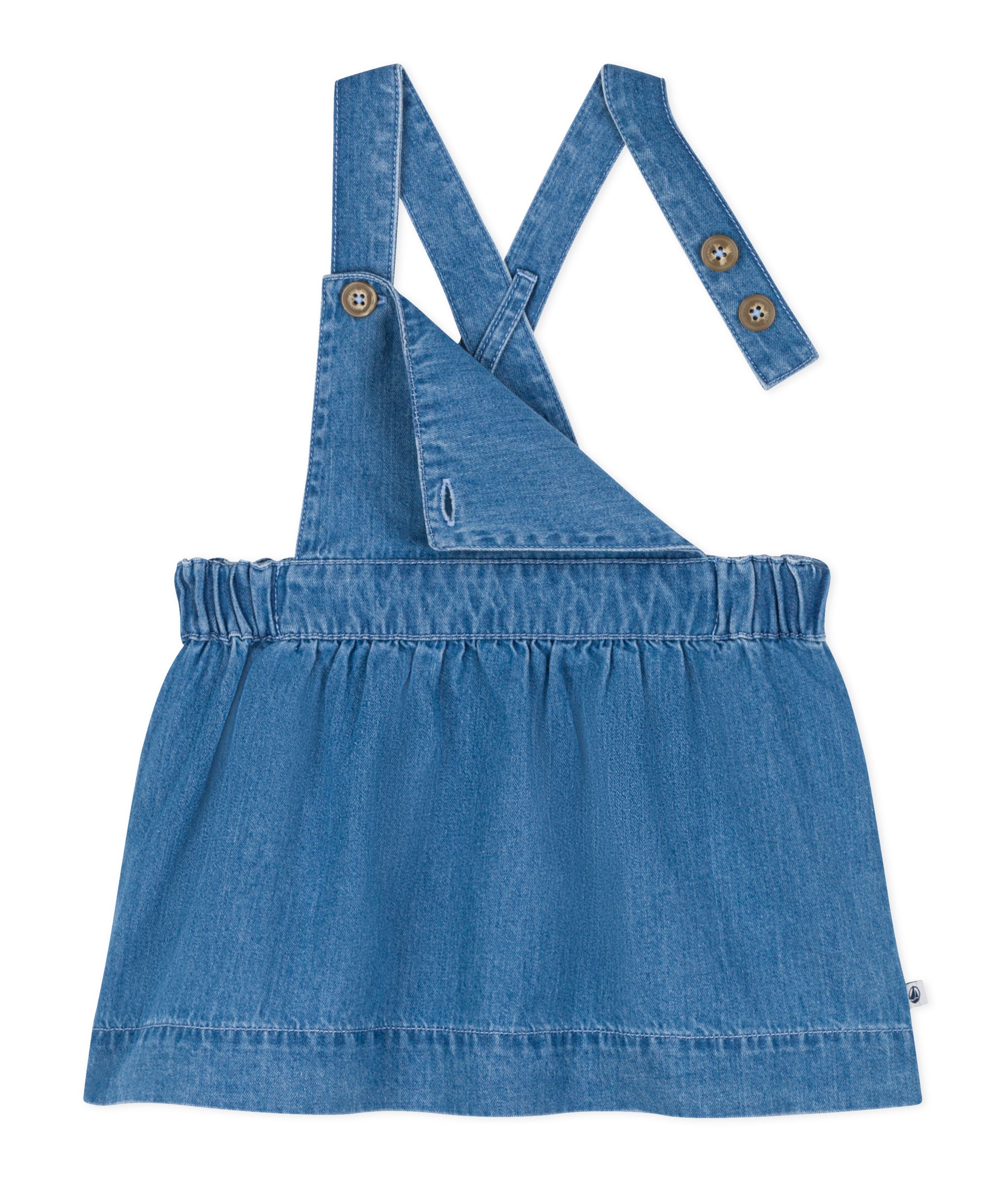Petit Bateau - Robe Salopette Denim