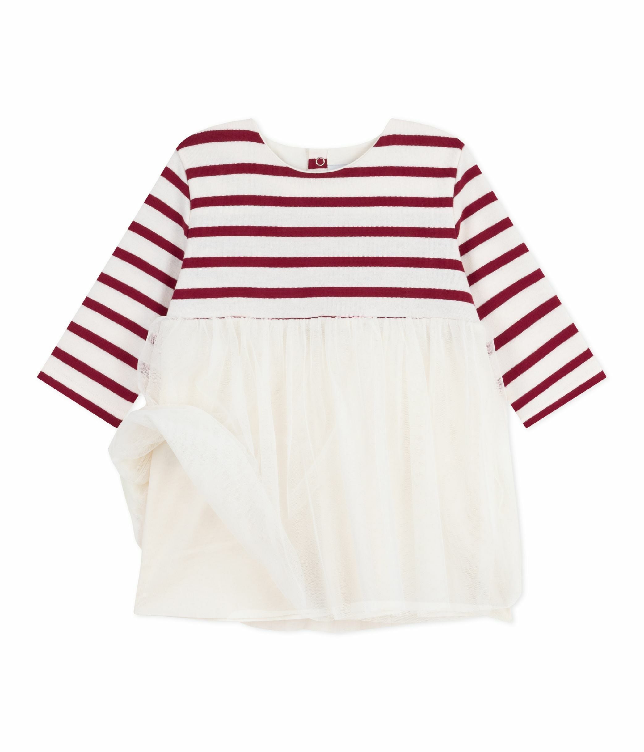 Petit Bateau - Robe Rayée (Bébé)