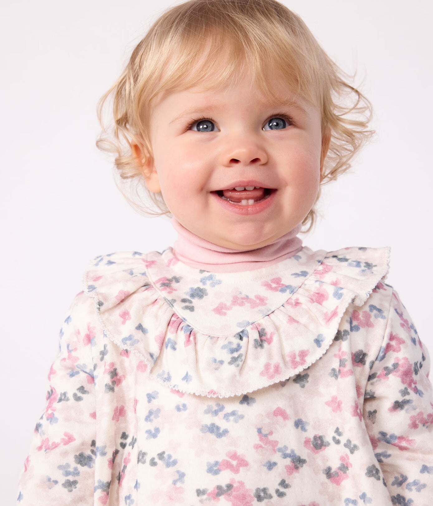 Petit Bateau - Long Sleeve Dress (Baby)