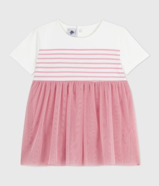 Petit Bateau - Robe Rayée (Bébé)