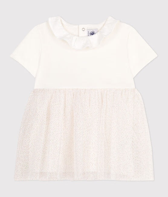 Petit Bateau - Colerette Dress (Baby)