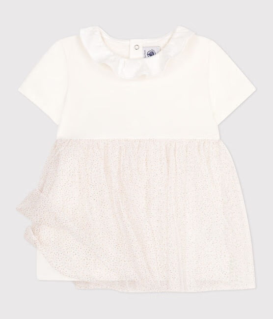 Petit Bateau - Colerette Dress (Baby)