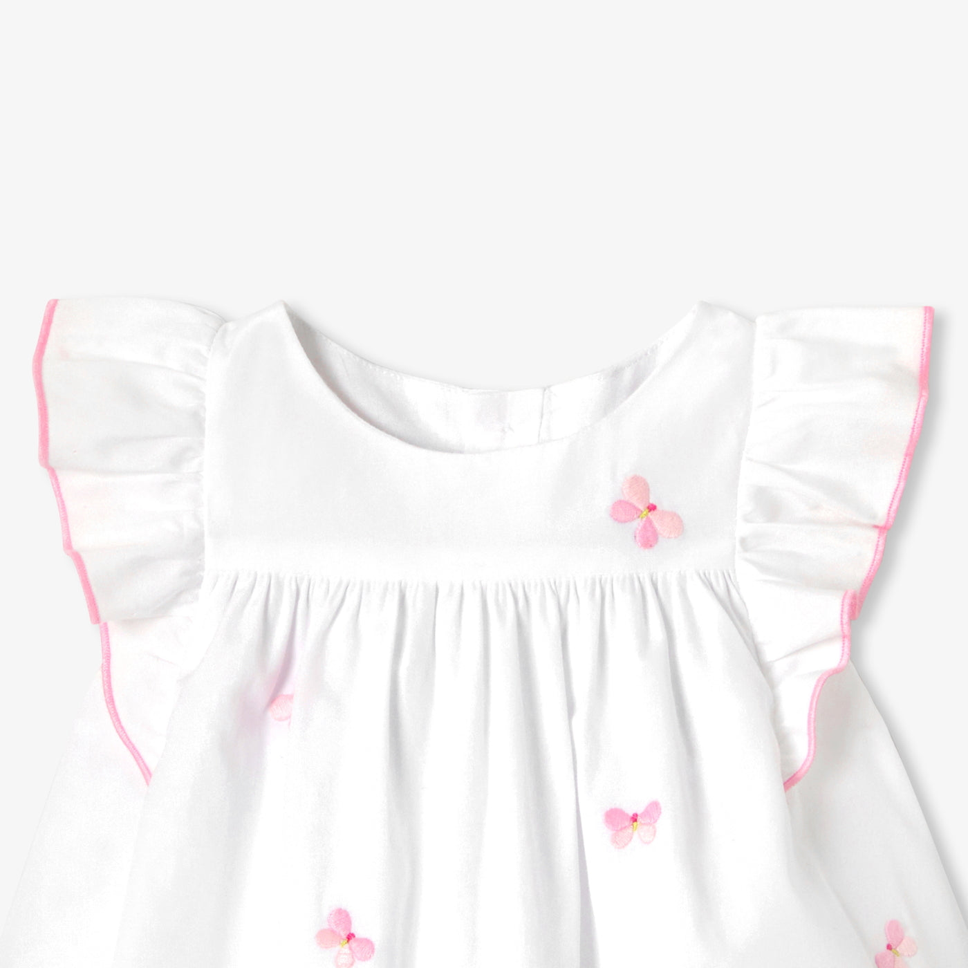 Jacadi - Robe bébé fille en popeline de coton