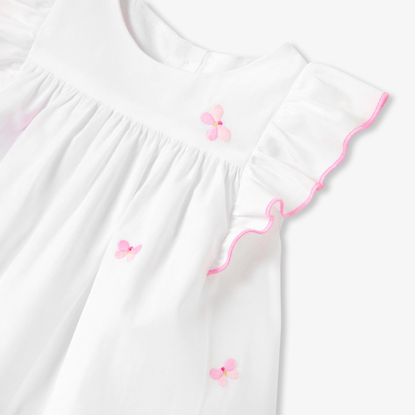 Jacadi - Robe bébé fille en popeline de coton
