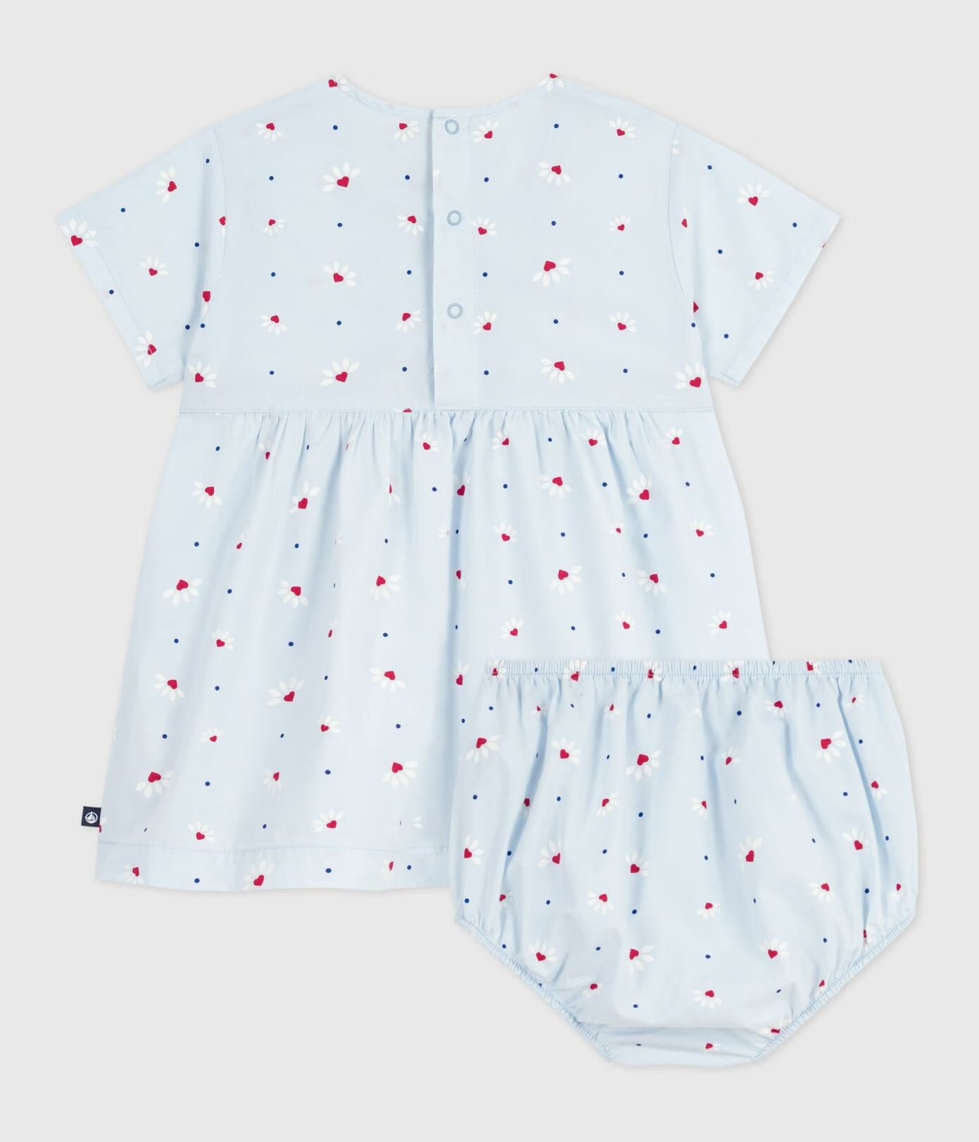 Petit Bateau - Robe + Bloomer  (Bébé)