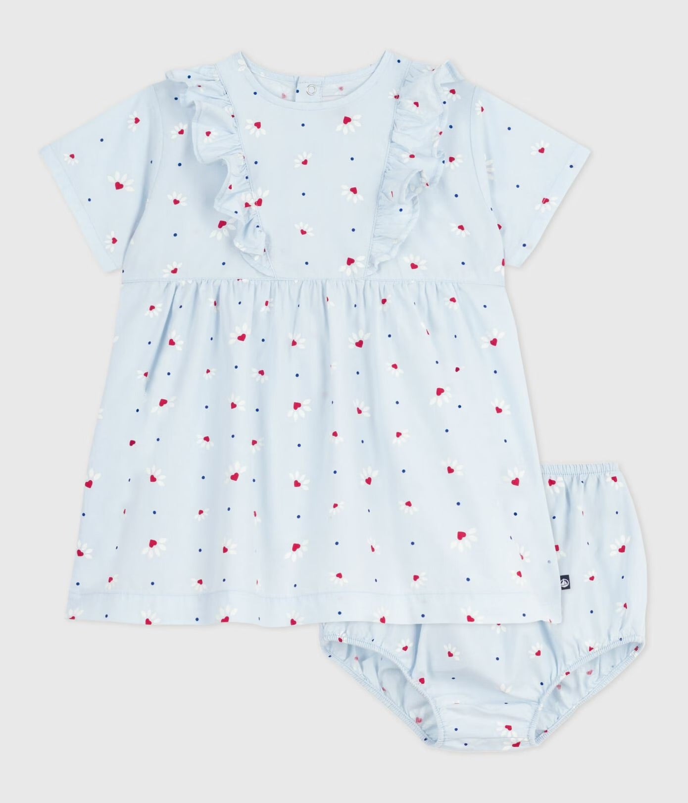 Petit Bateau - Robe + Bloomer  (Bébé)