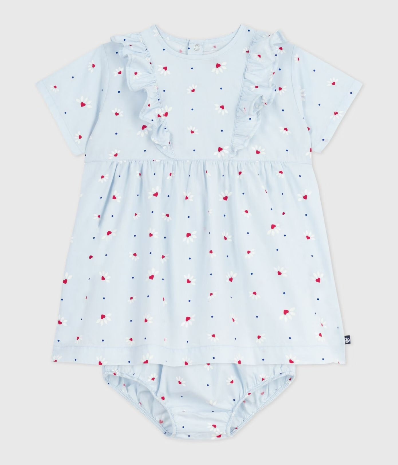 Petit Bateau - Robe + Bloomer  (Bébé)