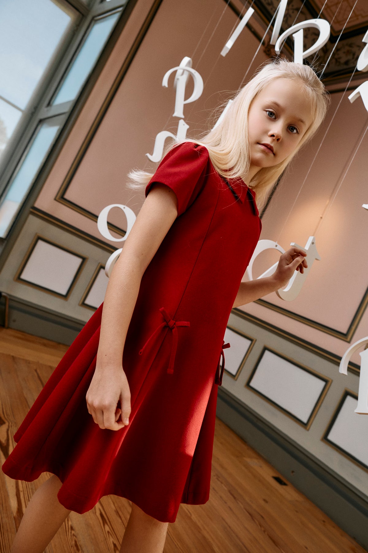 Patachou - Robe Rouge Élégante