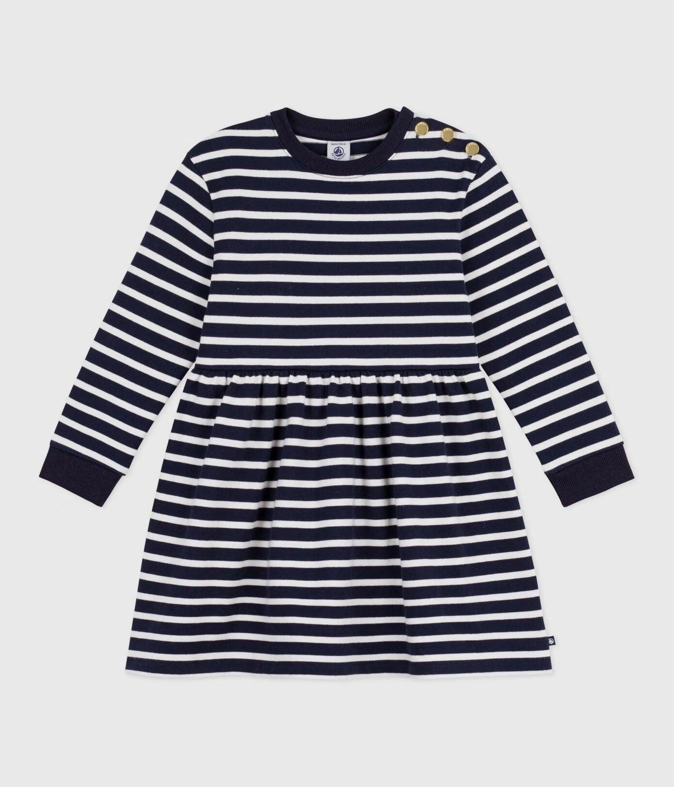 Petit Bateau - Robe Rayée