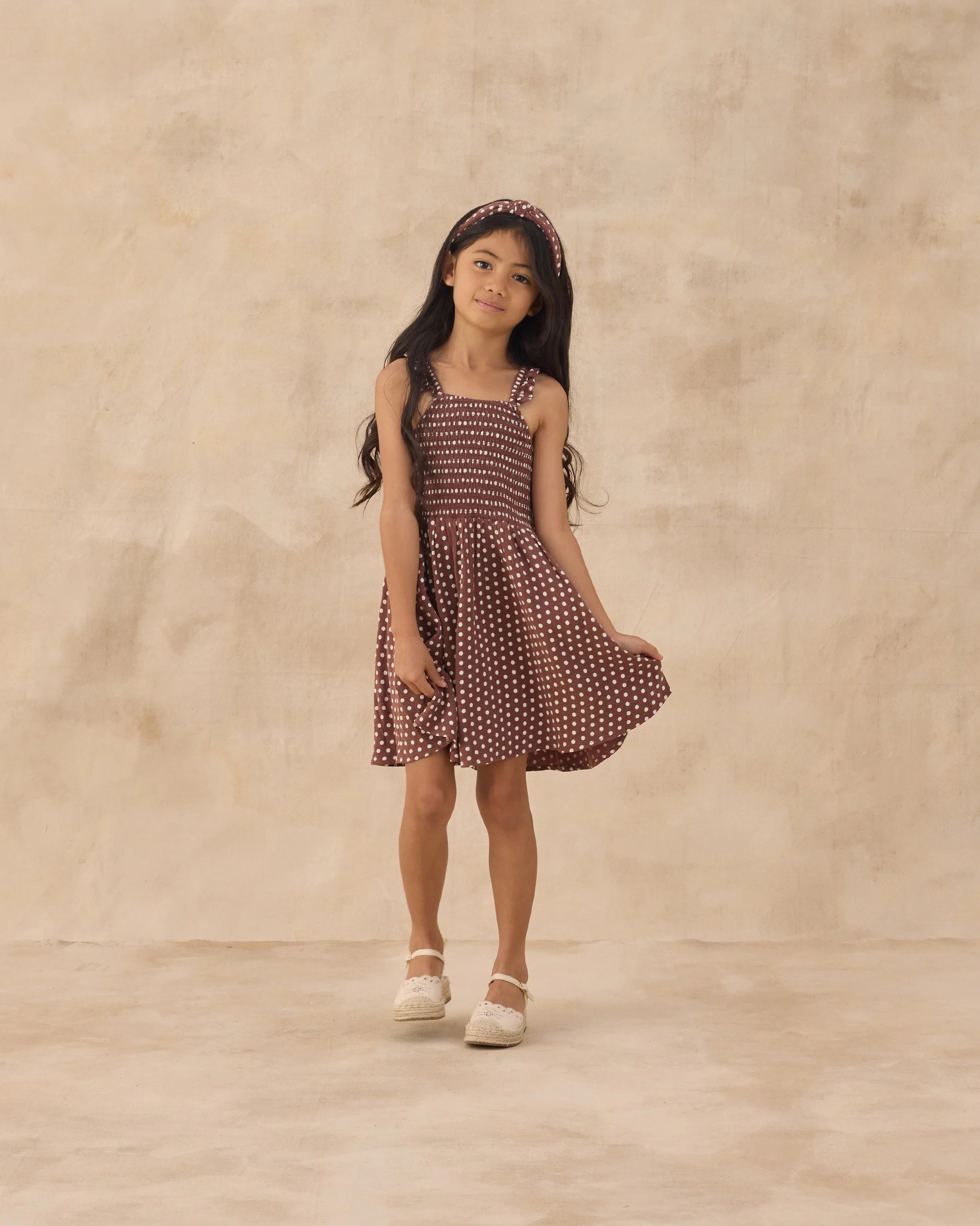 Rylee + Cru - Lainey Polka Dot Dress