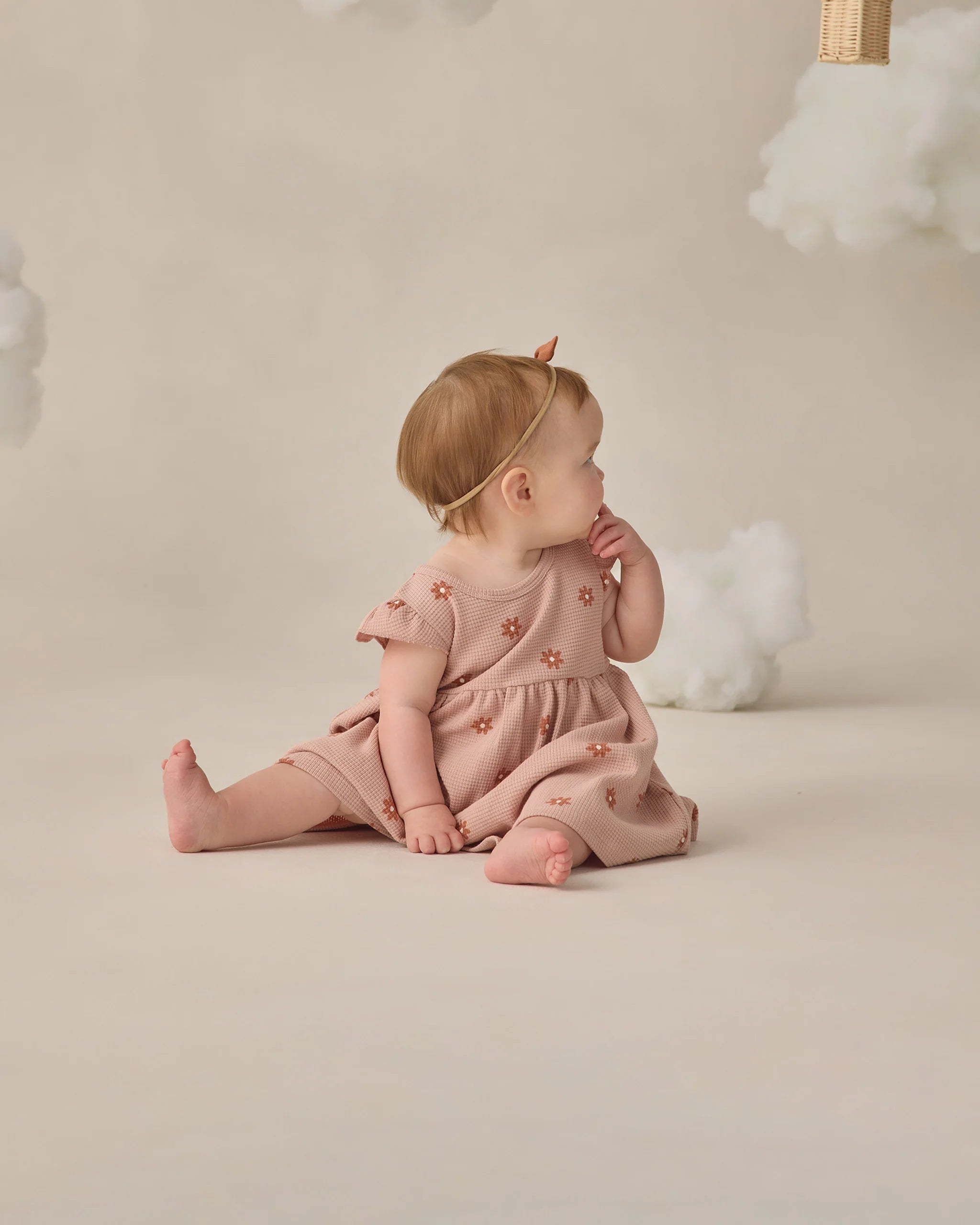 Quincy Mae - Flutter Sleeve Dress