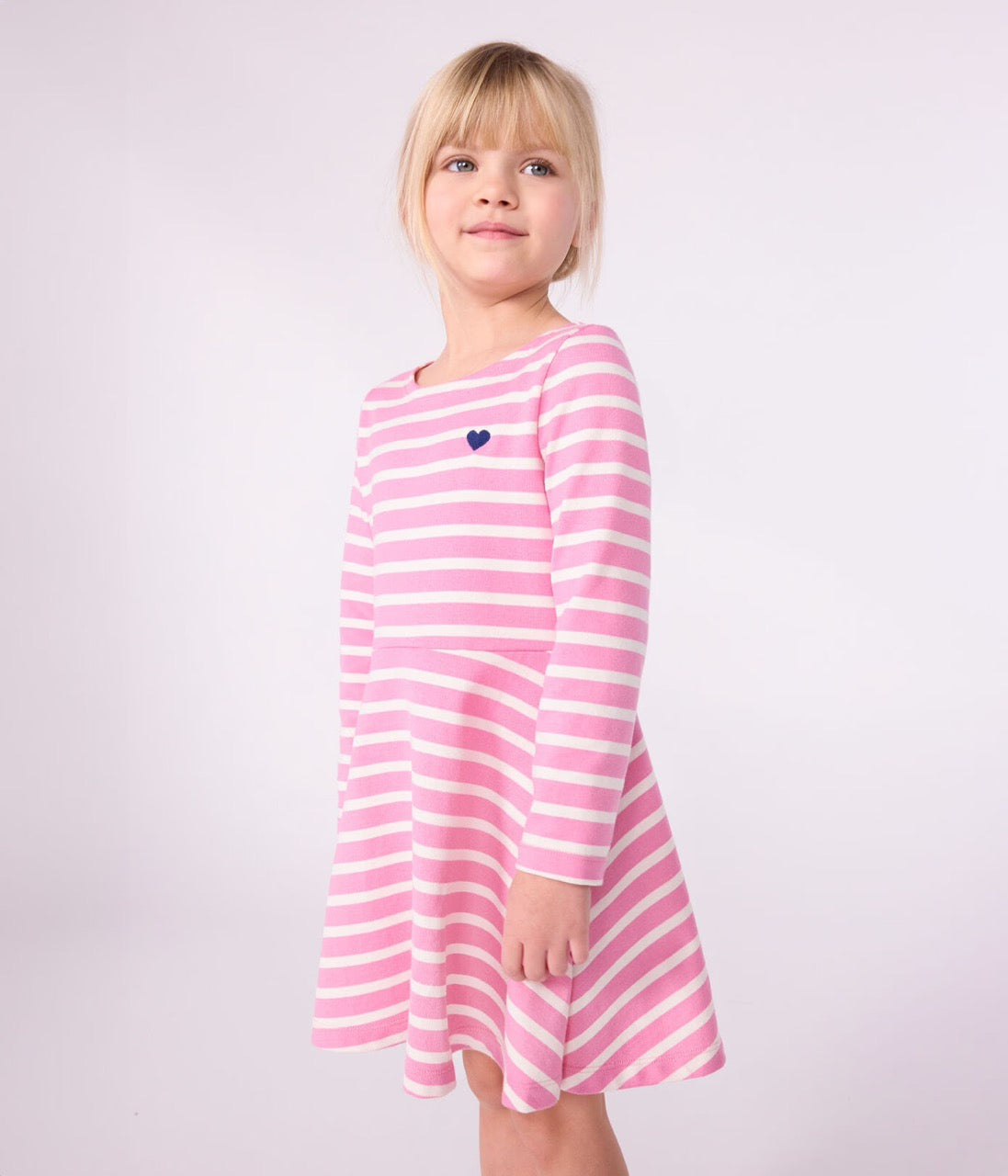 Petit Bateau - Robe Rayée
