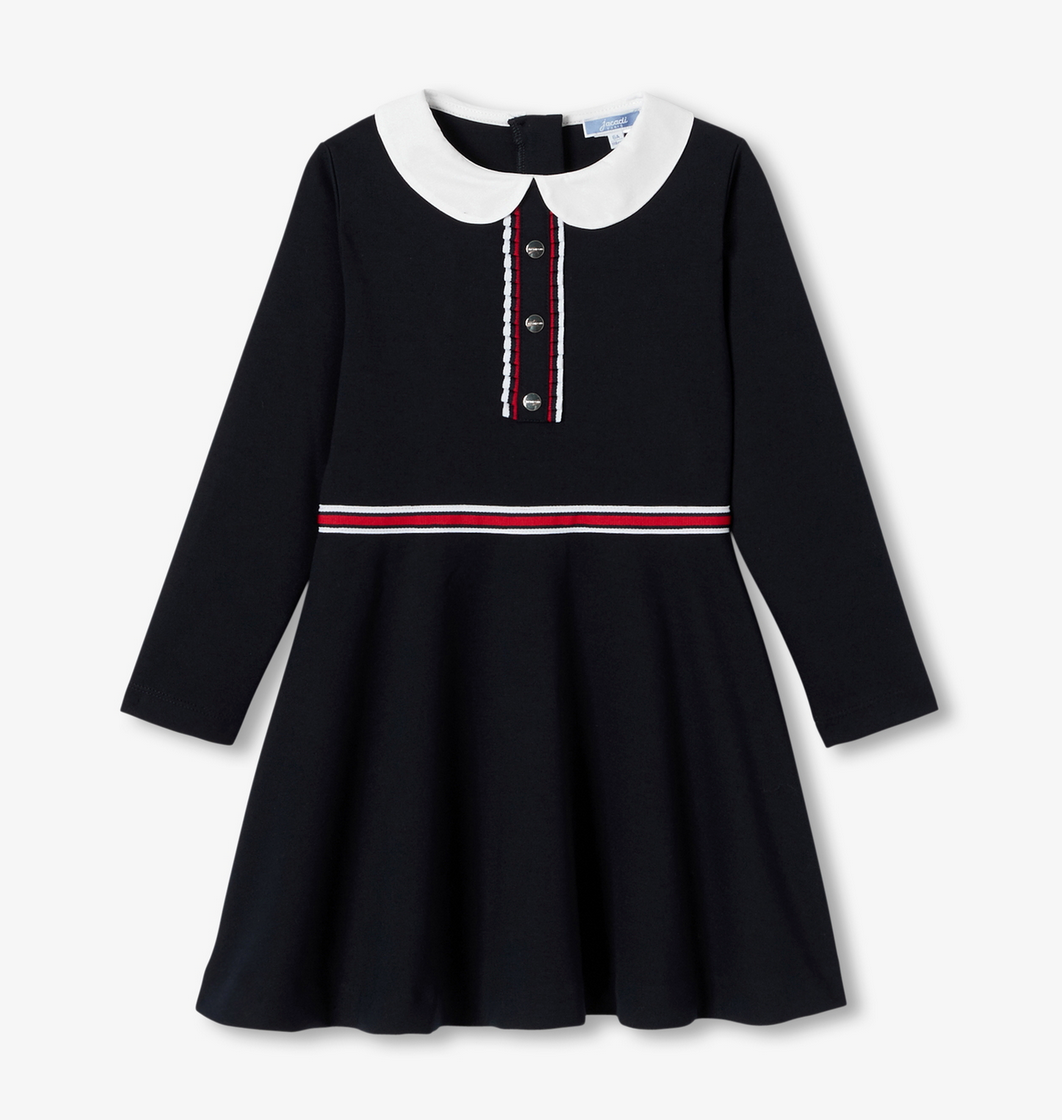 Jacadi - Robe enfant fille manches longues en milano Veronique