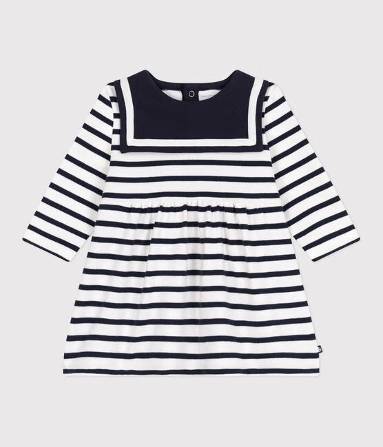 Petit Bateau - Robe Manches Longues (Bébé)