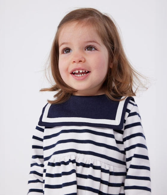 Petit Bateau - Robe Manches Longues (Bébé)