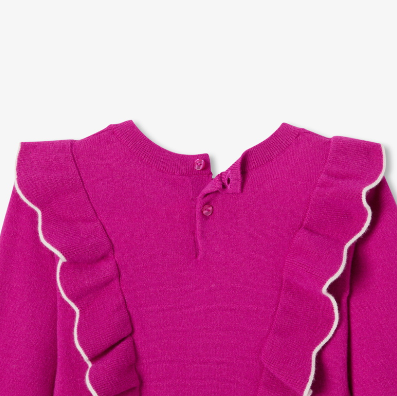 Jacadi - Swan Blend Wool Dress