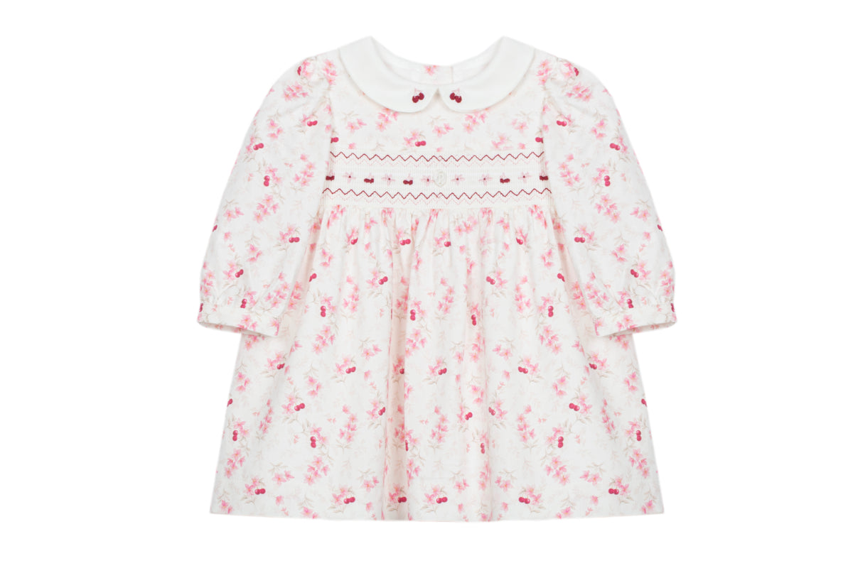 Patachou - Floral and Cherry Print Dress