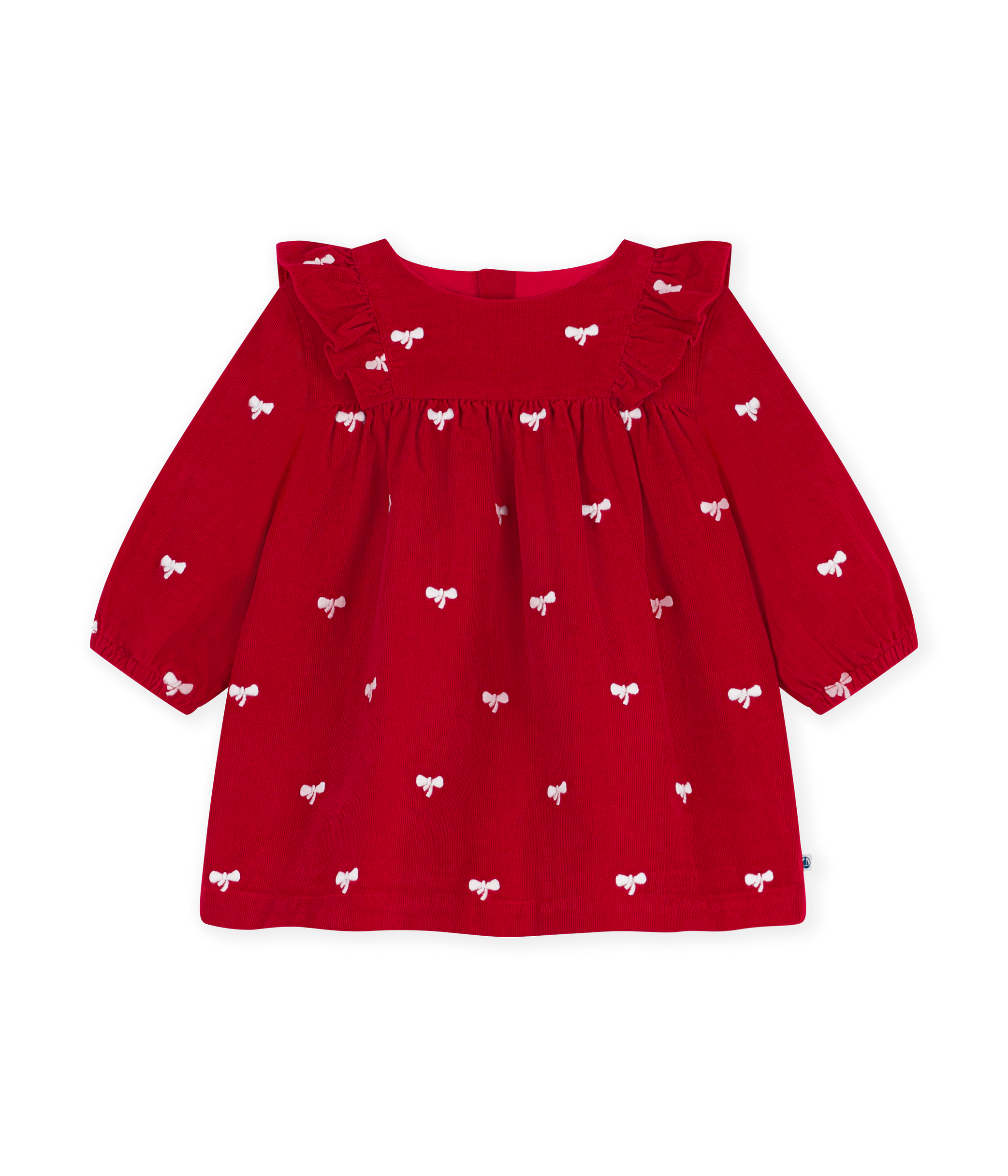 Petit Bateau - Robe Bébé Manches Longues
