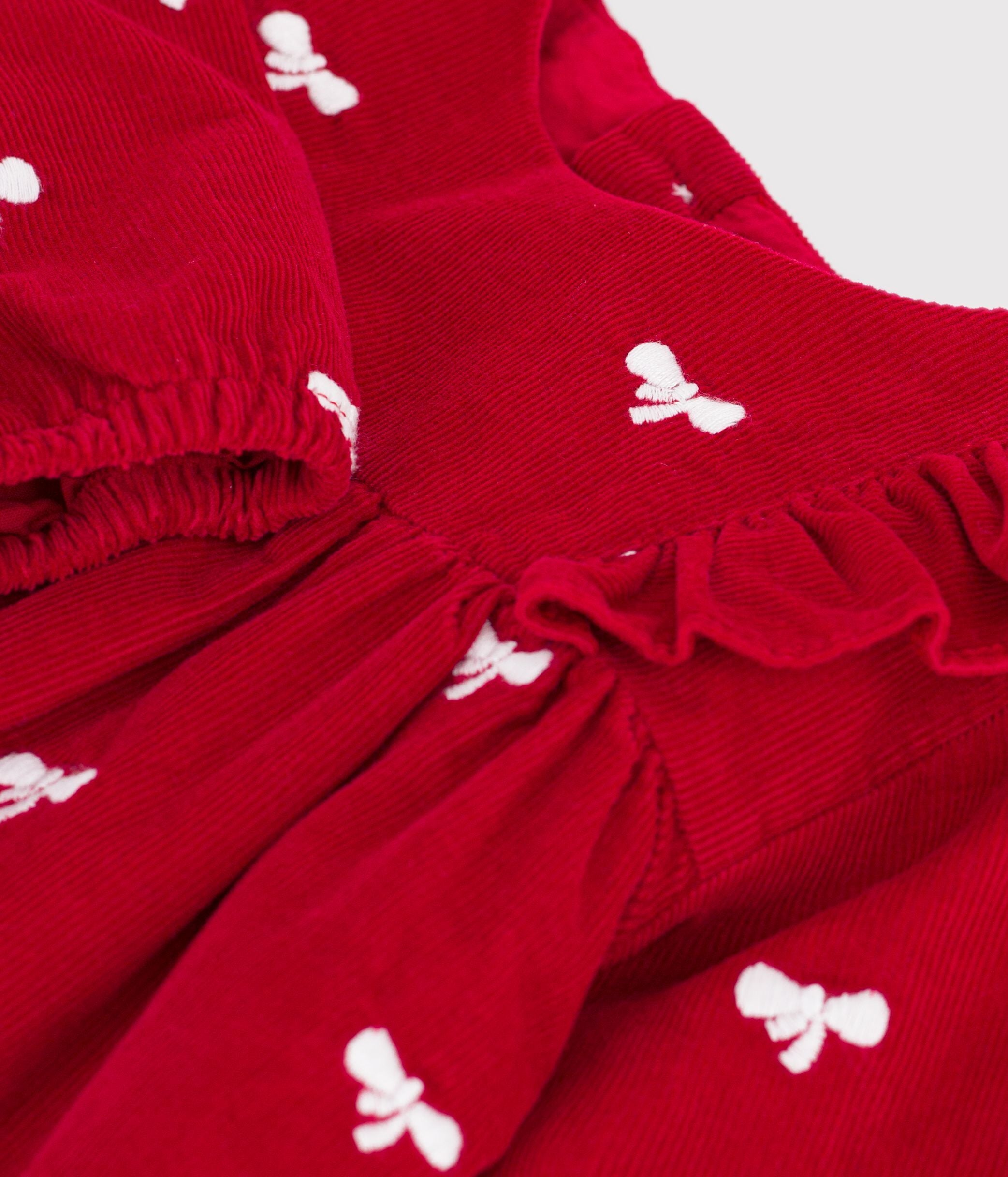 Petit Bateau - Robe Bébé Manches Longues