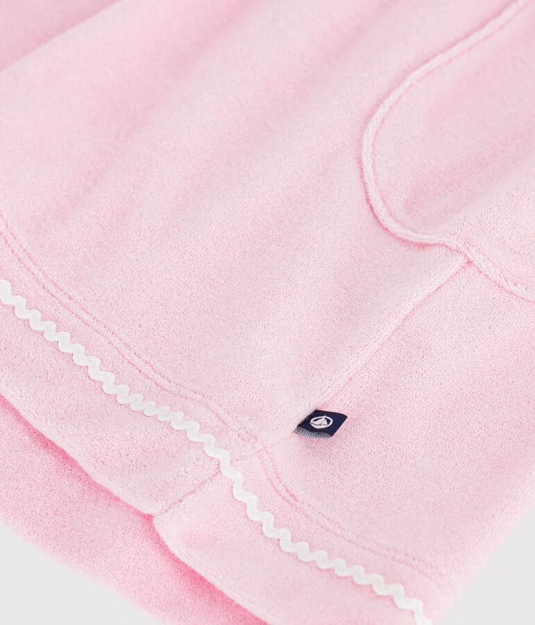 Petit Bateau - Robe sans manches enfant en coton uni