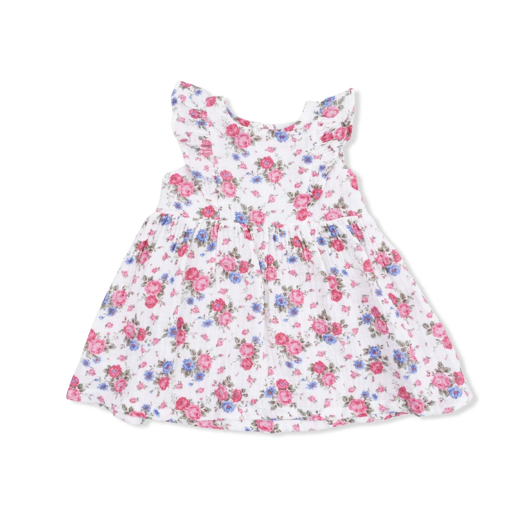 Angel Dear - Robe à manches volantées et bloomer