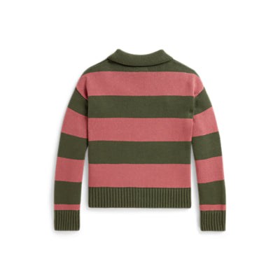 Polo Ralph Lauren - Pull rayé à col