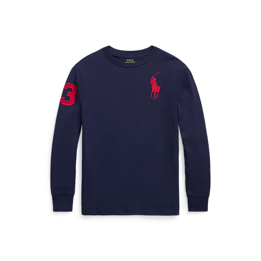 Polo Ralph Lauren - T-shirt à manches longues en coton Big Pony