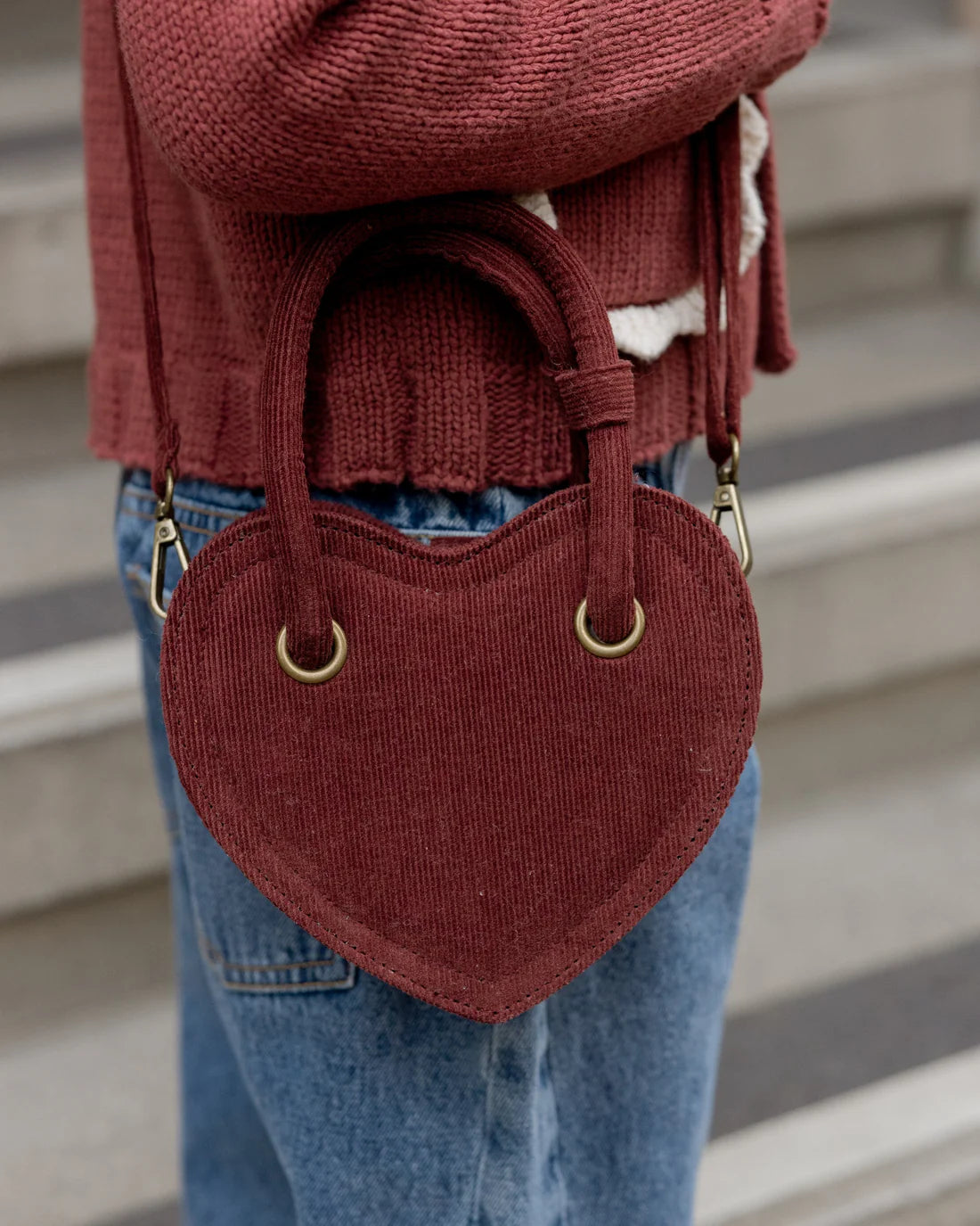 Rylee + Cru - Heart Handbag