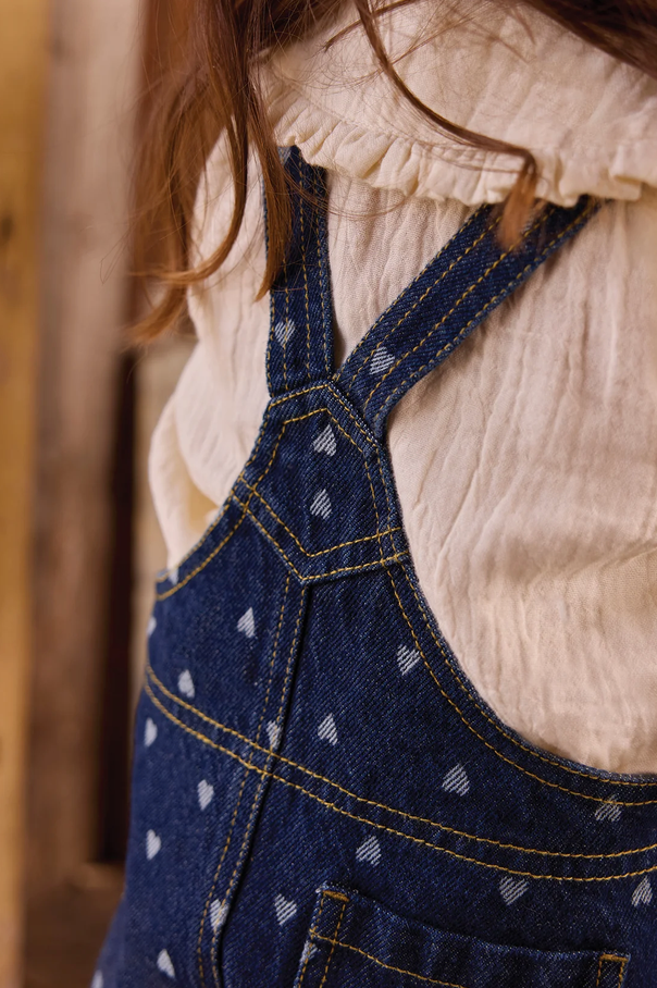 Bonton - Puzzle Denim Overalls