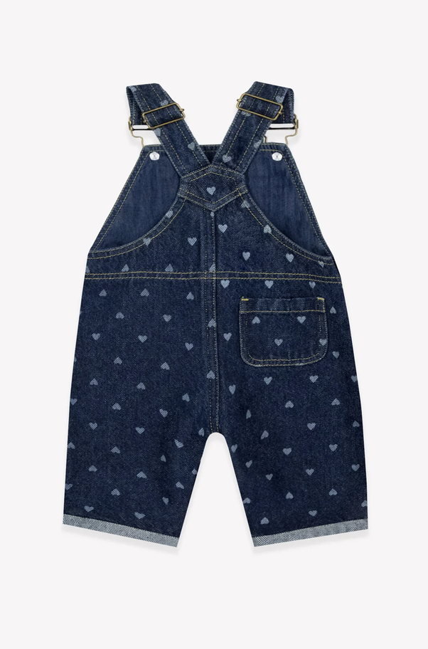 Bonton - Puzzle Denim Overalls