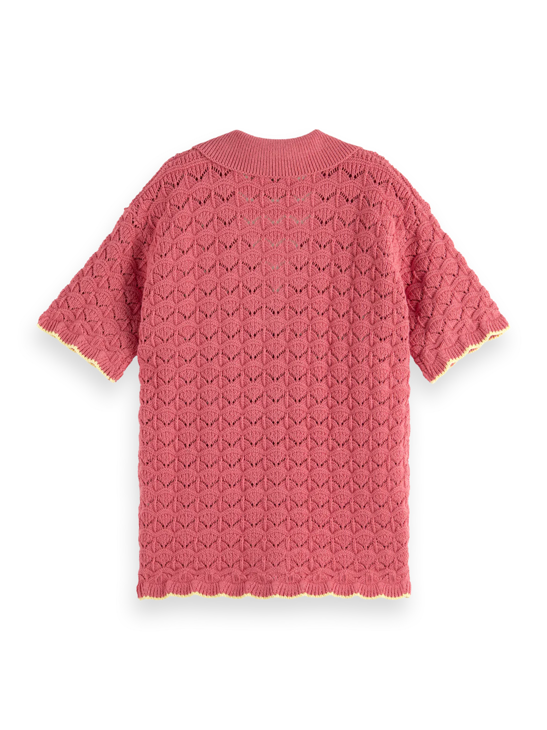 Scotch &amp; Soda - Scalloped Knit Shirt