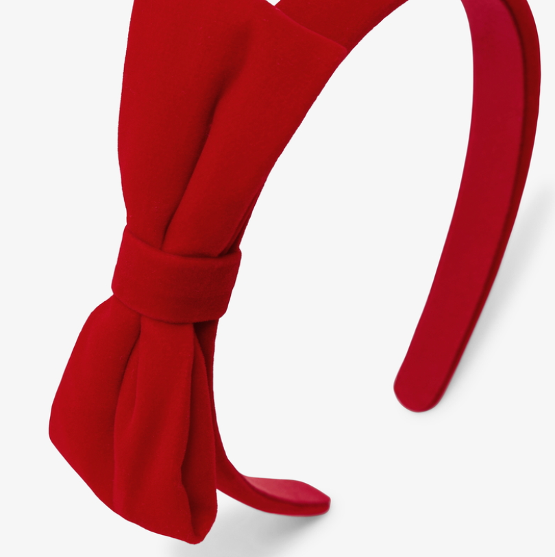Jacadi - Velvet Bow Headband
