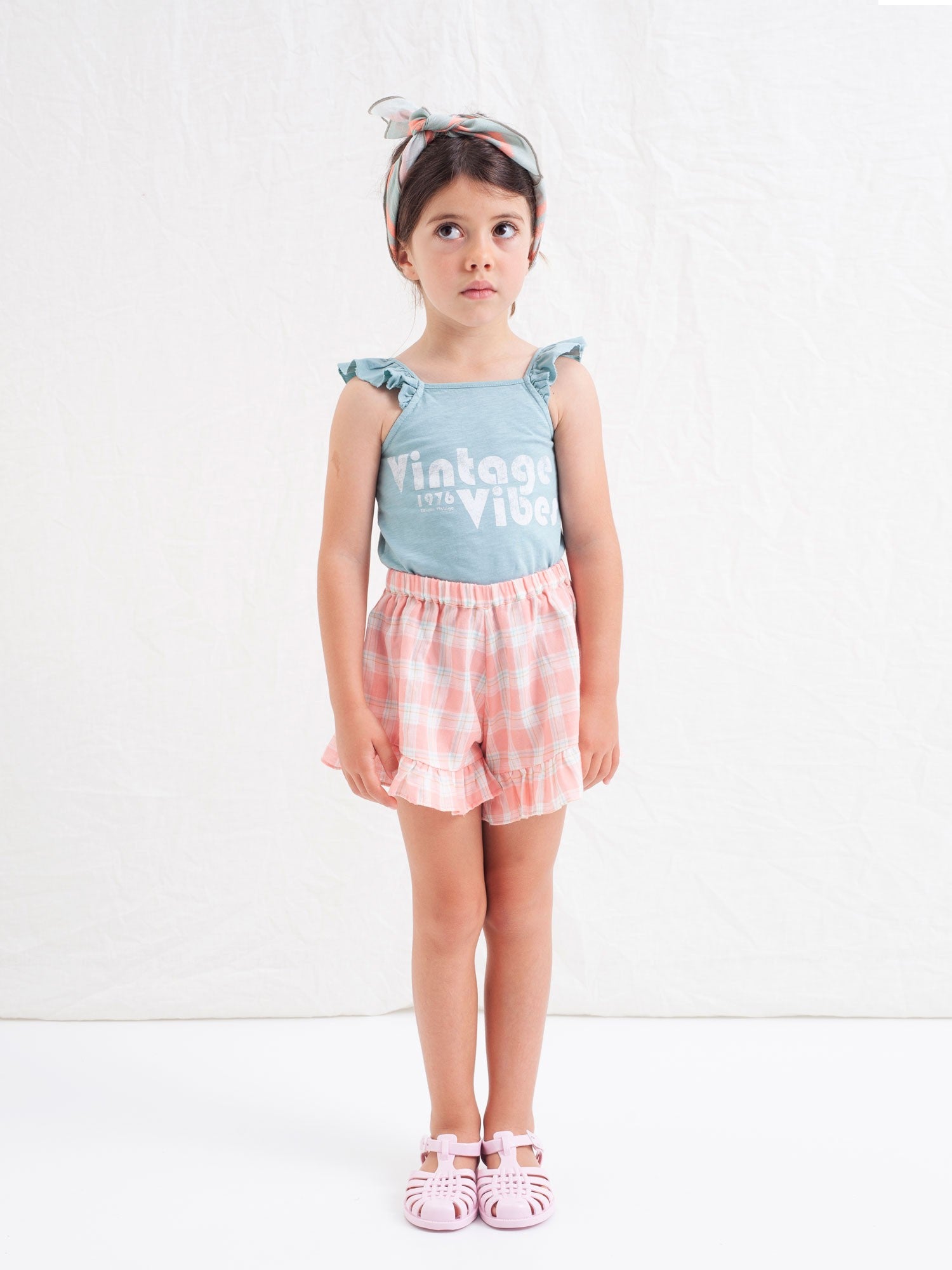 Tocoto Vintage - Short à Carreaux