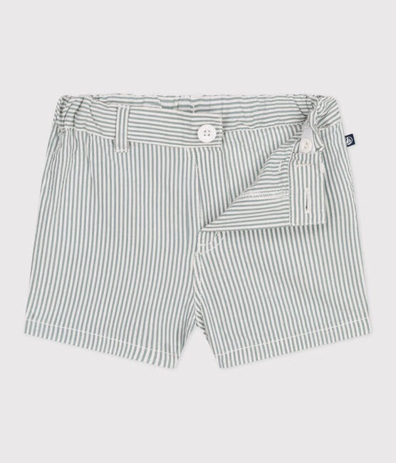 Petit Bateau - Short en Seersucker