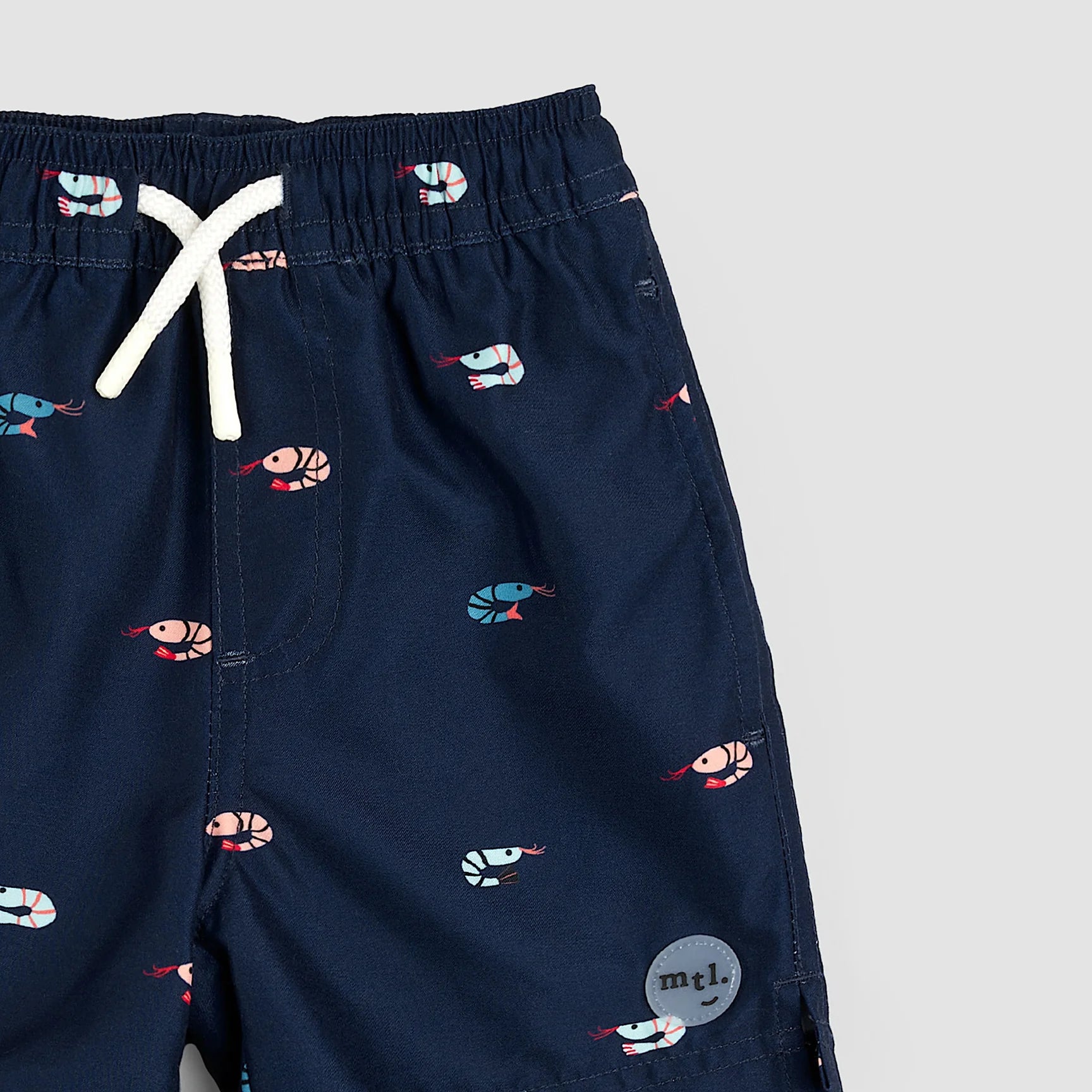 Miles The Label - Short de Bain Crevettes