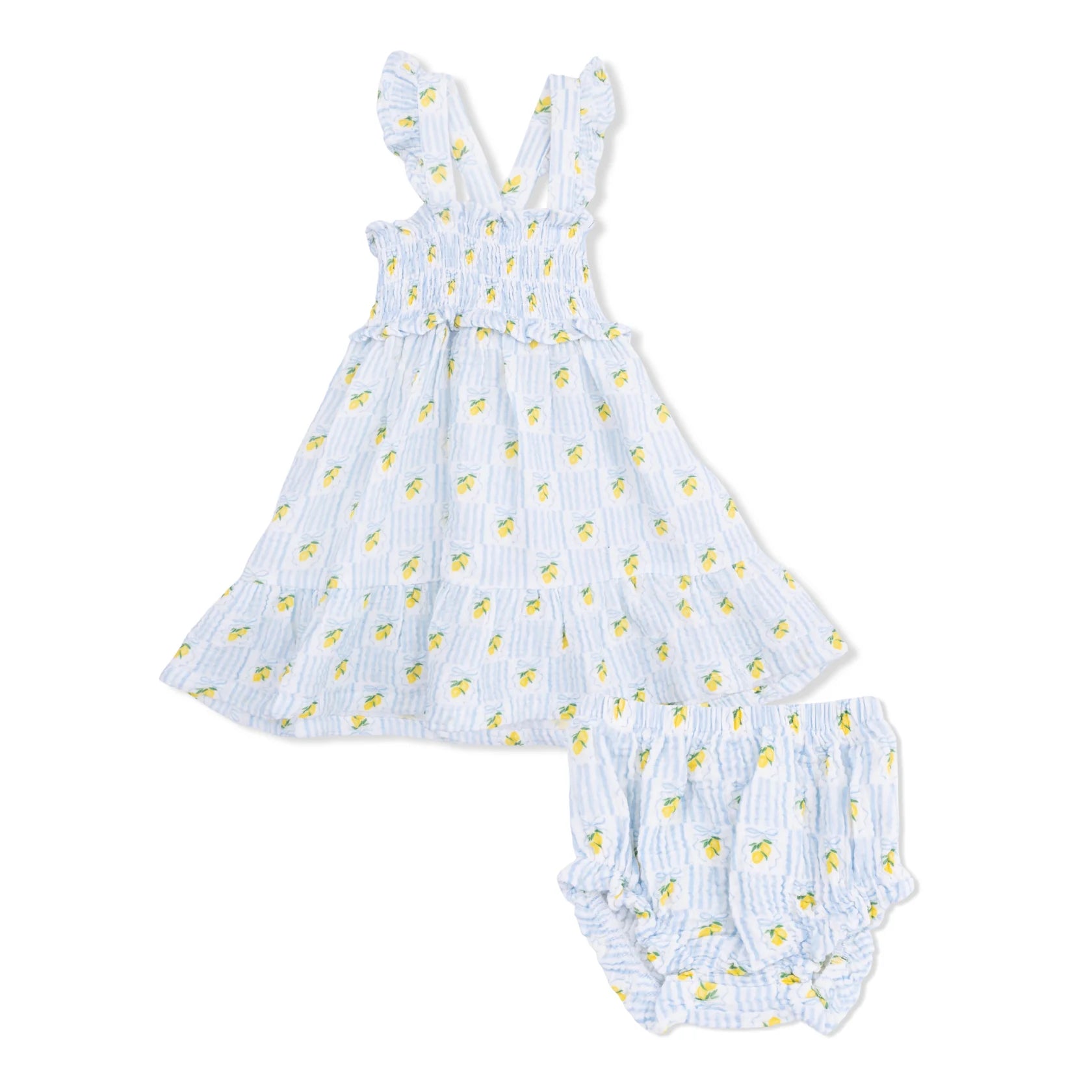 Angel Dear - Ruffled Smocked Sundress