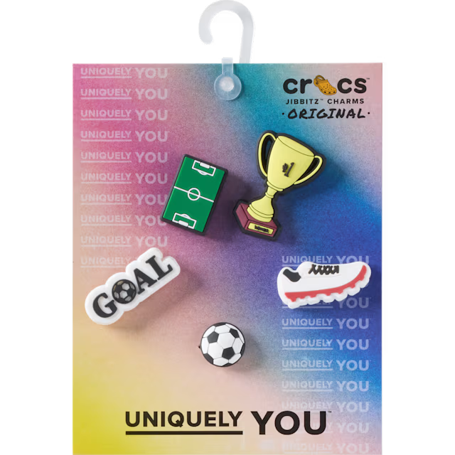 Crocs - Ensemble de 5 breloques Soccer Star