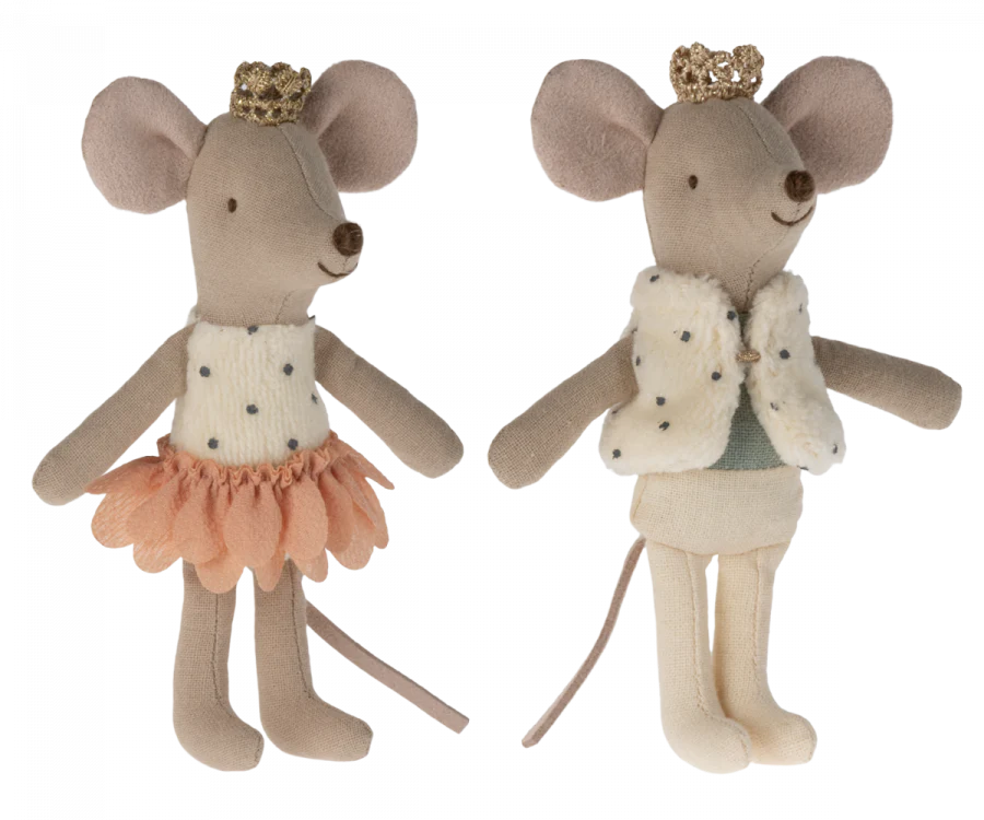 Maileg - Royal twin mice in a matchbox