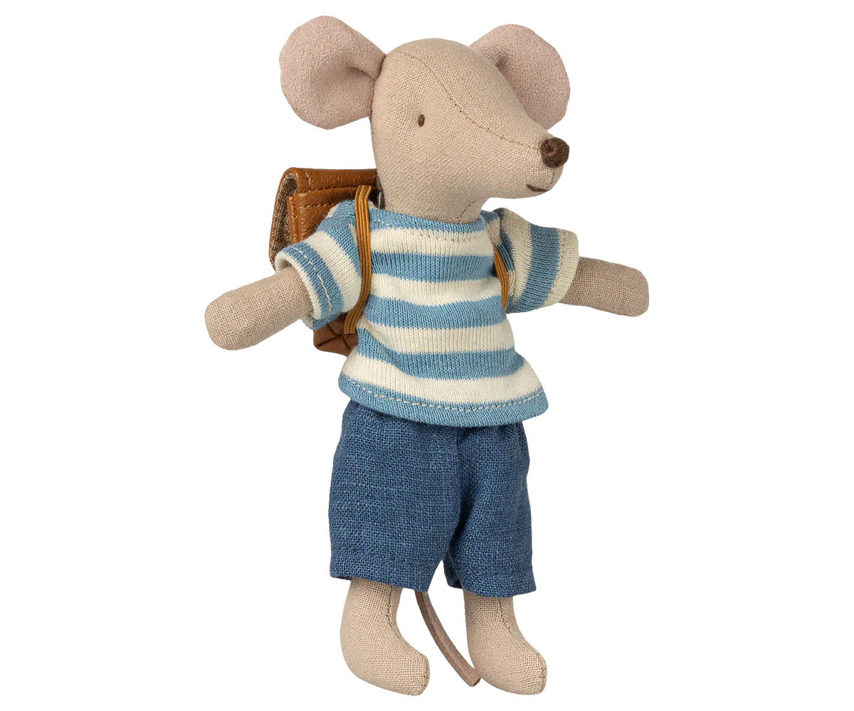 Maileg - Tricycle Mouse, Big Brother - Brown
