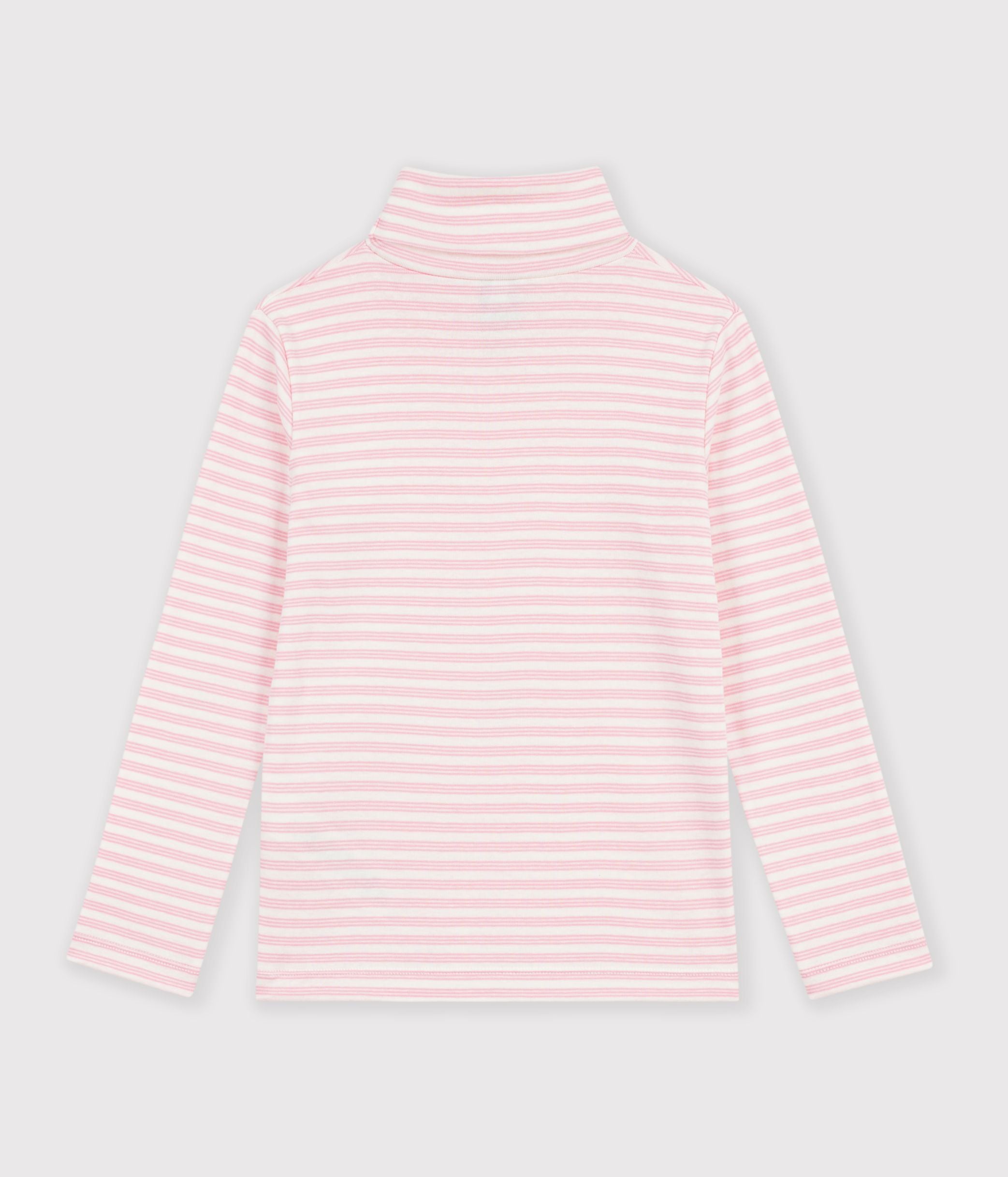 Petit Bateau - Sous-pull enfant en coton à rayures