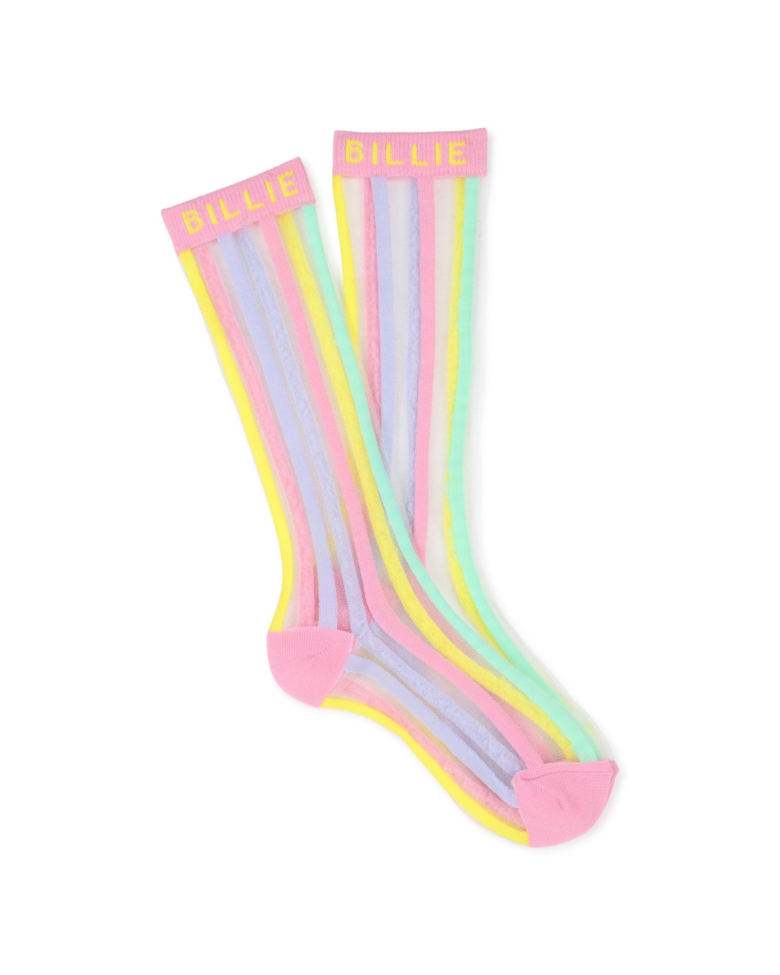 Billieblush - Chaussettes Mi-Hautes Rayures