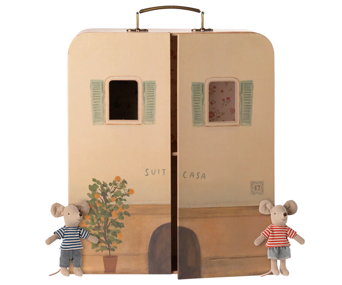 Maileg - SuitCasa, la petite sœur et le petit frère souris