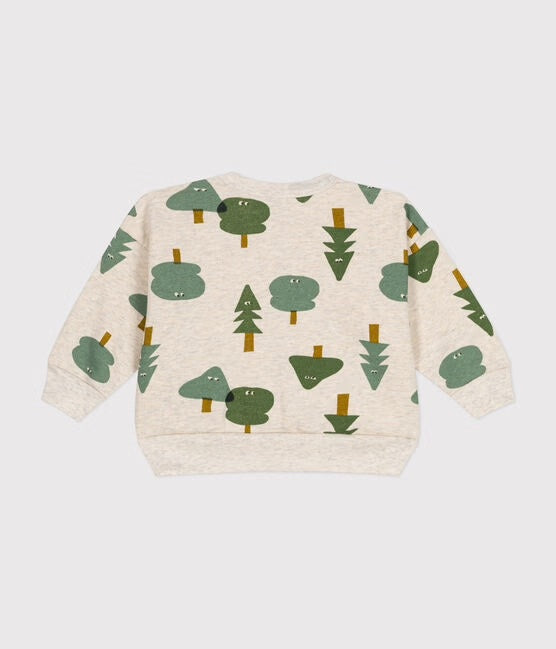 Petit Bateau - Sweatshirt Trees (Baby)