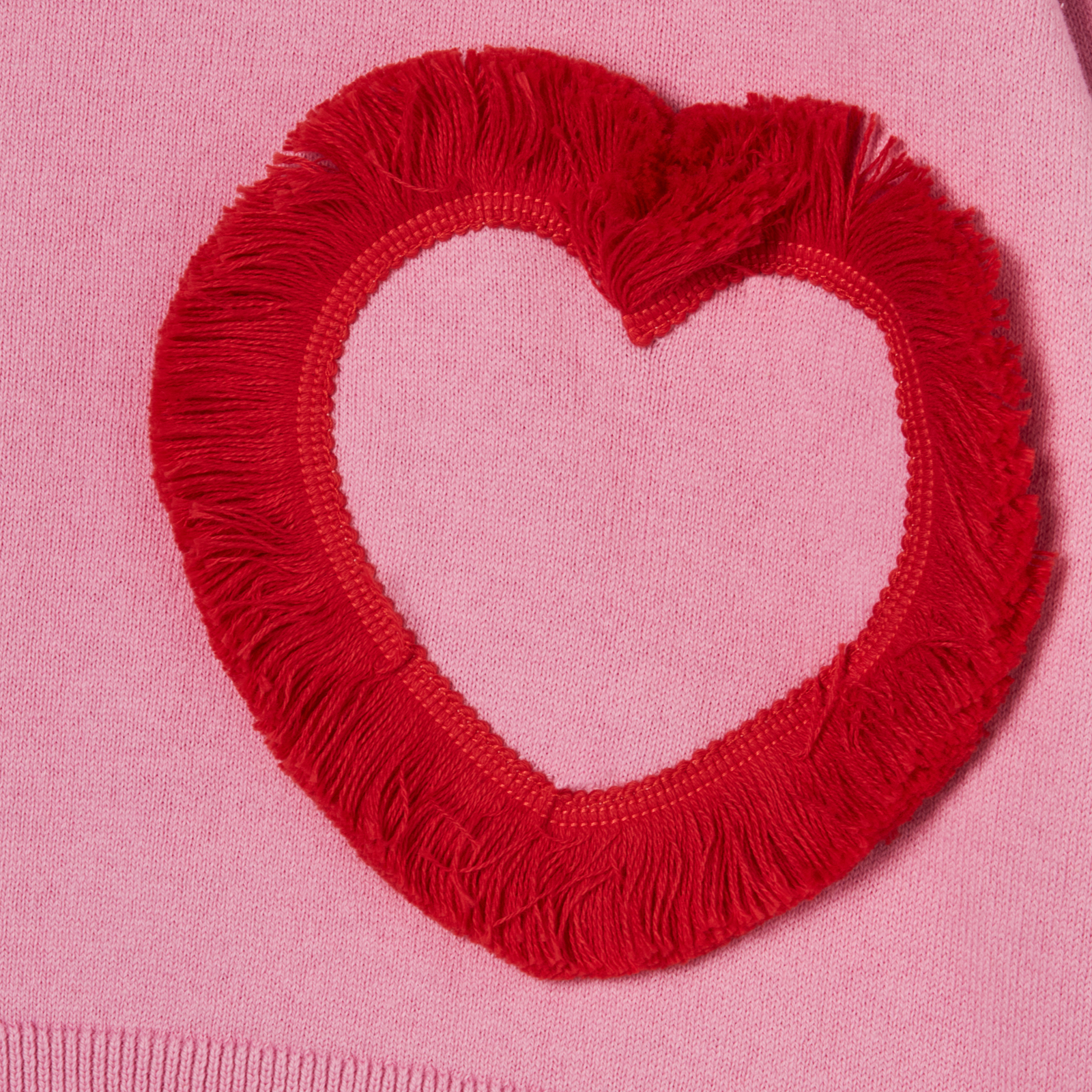 Stella McCartney - Sweatshirt Coeurs à Franges