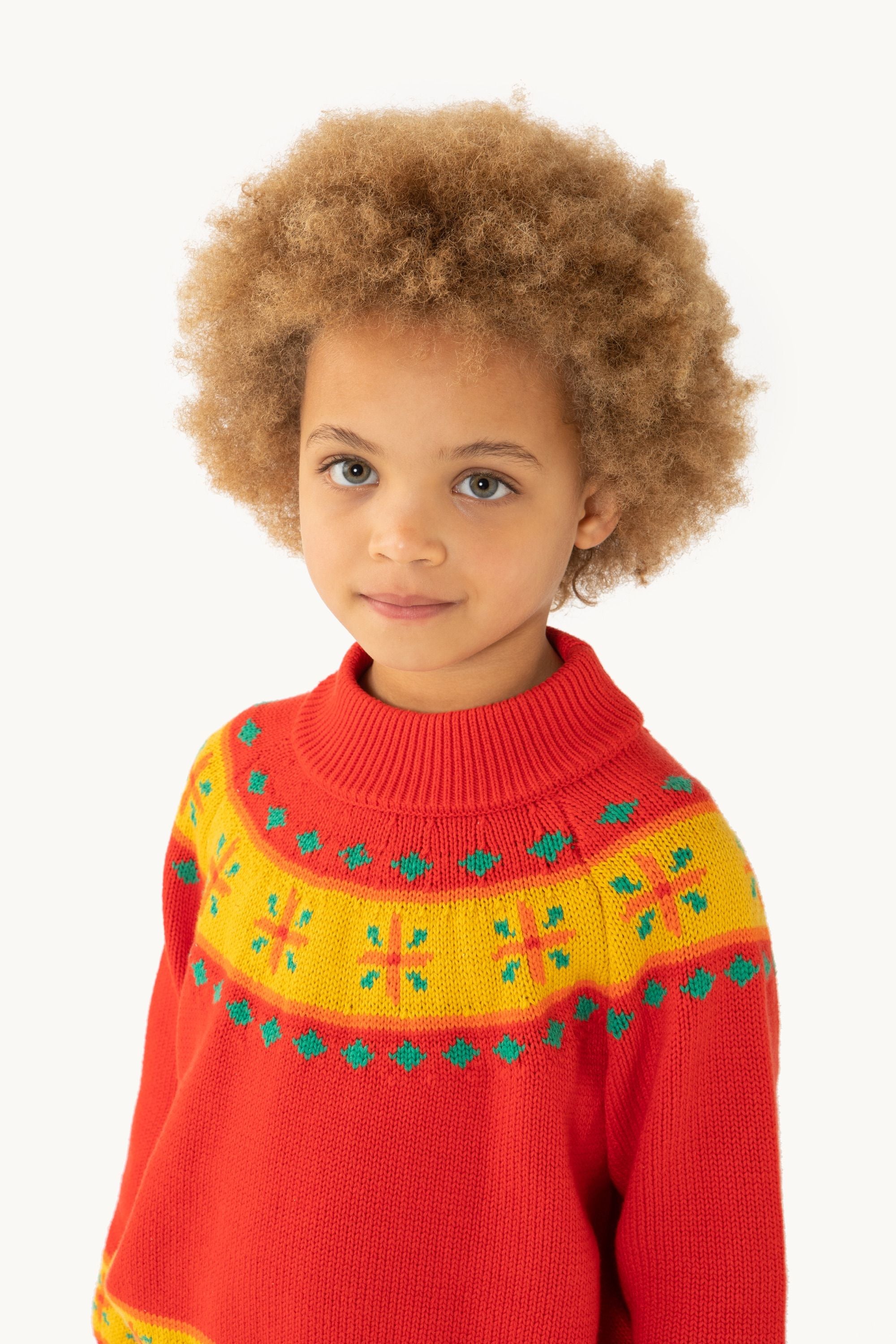 Tiny Cottons - Folky knit sweater