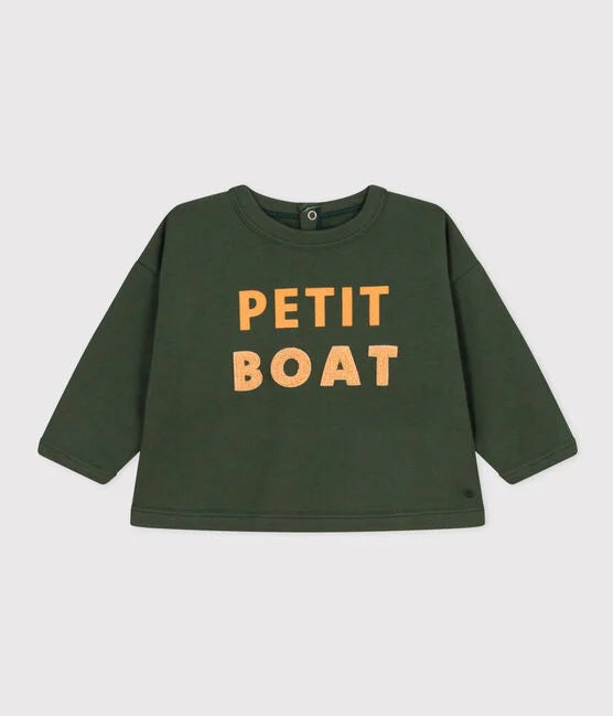Petit Bateau - Sweatshirt "Petit Boat" (Bébés)